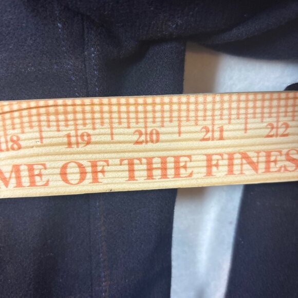 Brooks Brothers Madision 1818 Navy Blue Checked Pattern Mens Blazer  2 Button 42 - Picture 13 of 16